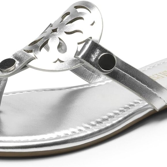 Shoes - Women's Flip Flops Cushioned Soft Sandals Slip-On Summer Beach Flat Shoes